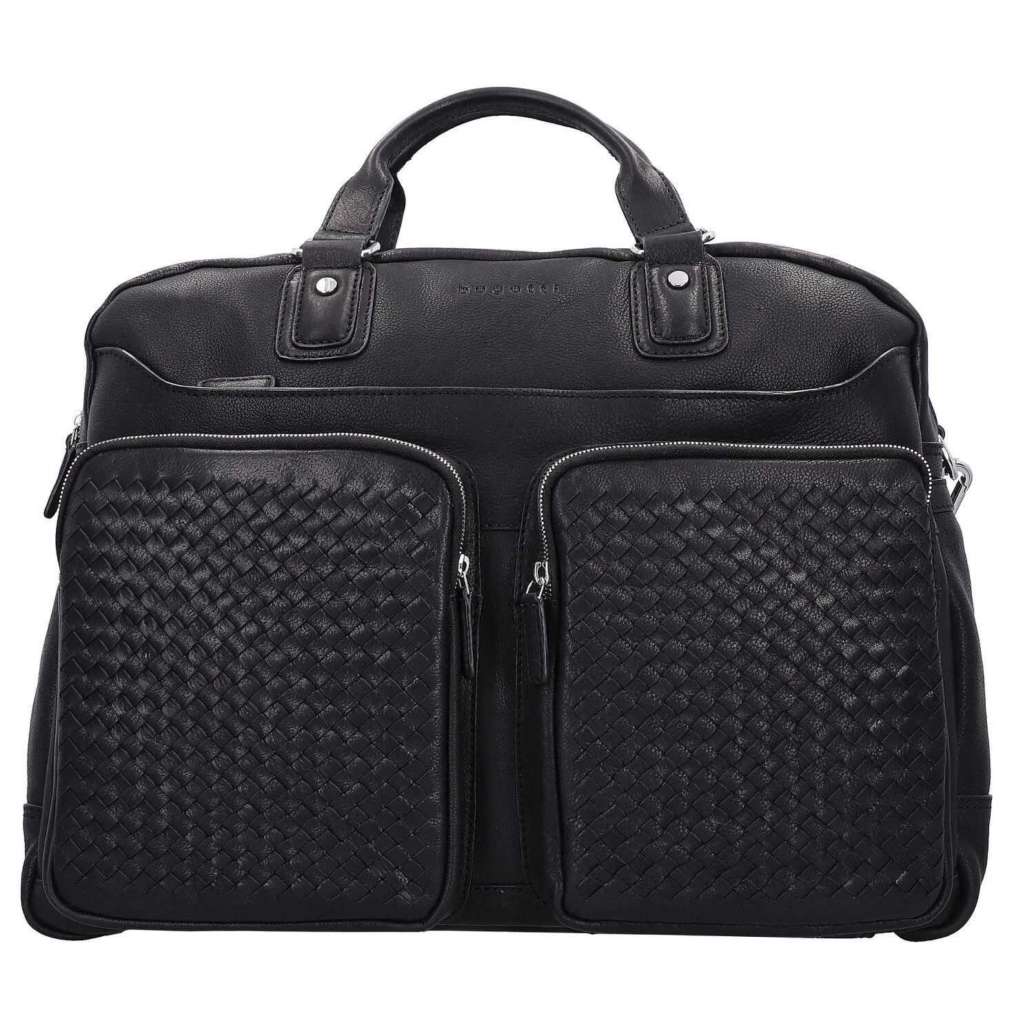 bugatti Porte-documents Woven en cuir 48 cm