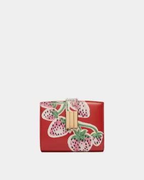 Portefeuille Ollam En Cuir Imprimé Strawberry